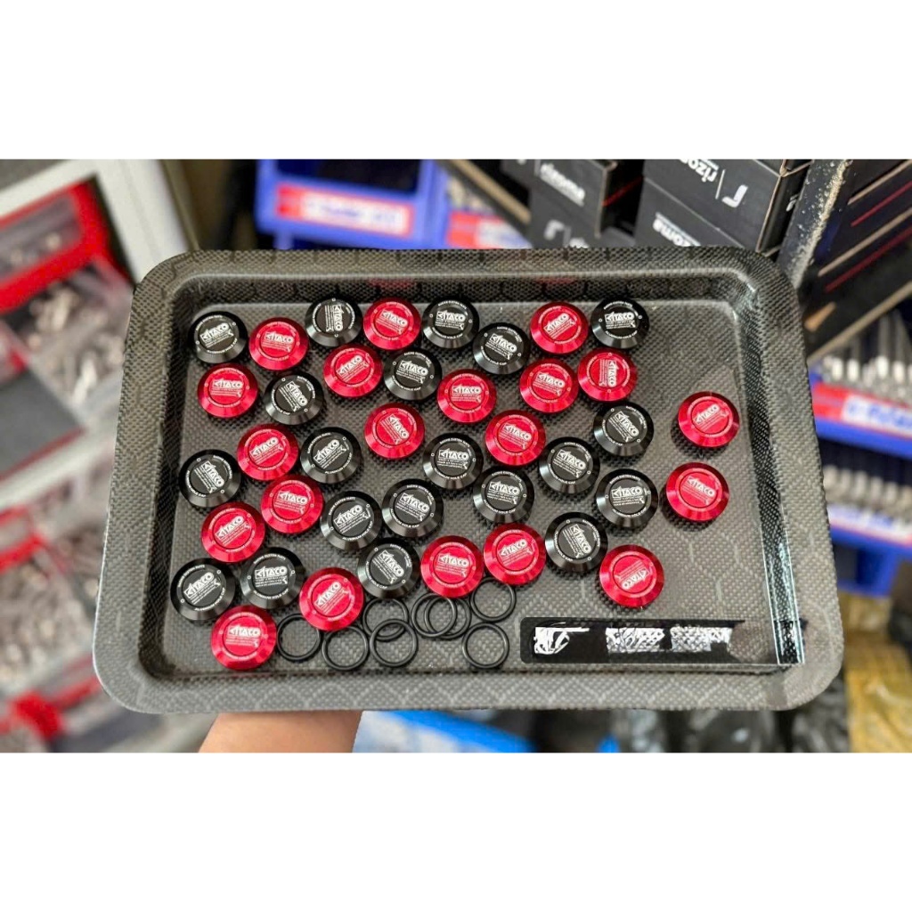 ปุ่มกระจก Kitaco CNC ของแท้ติดตั้งพร้อมตะกั่ว / Ex2010 -