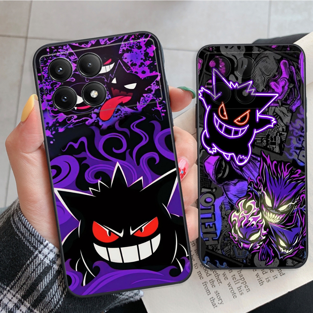 Xiaomi Redmi K70 / K70E / K70 PRO Mini Anime Pokemon Gengar Graffiti Case Hot trend