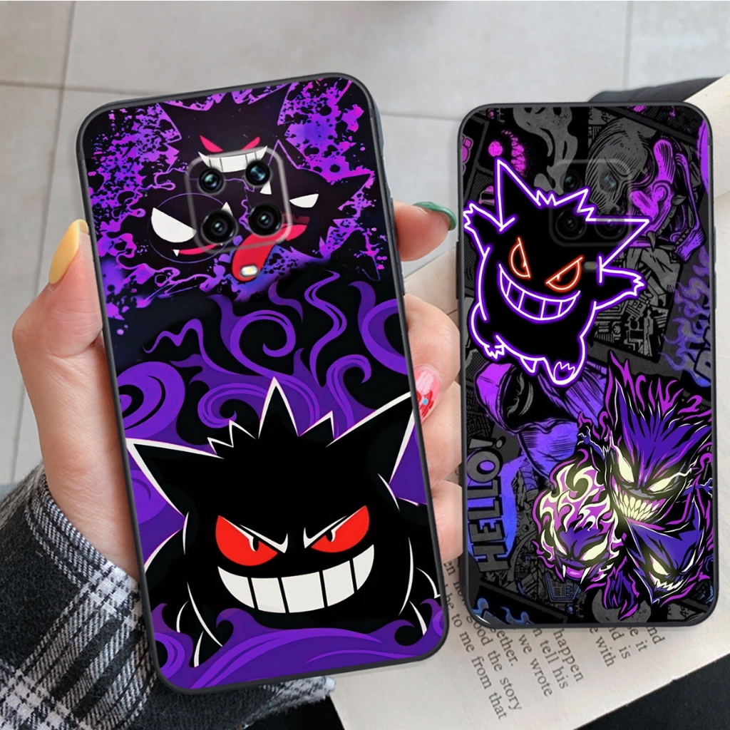 Xiaomi Redmi Note 9 / Redmi Note 9s / Note 9 Pro Mini Anime Pokemon Gengar Graffiti เคสเทรนด์ร้อน