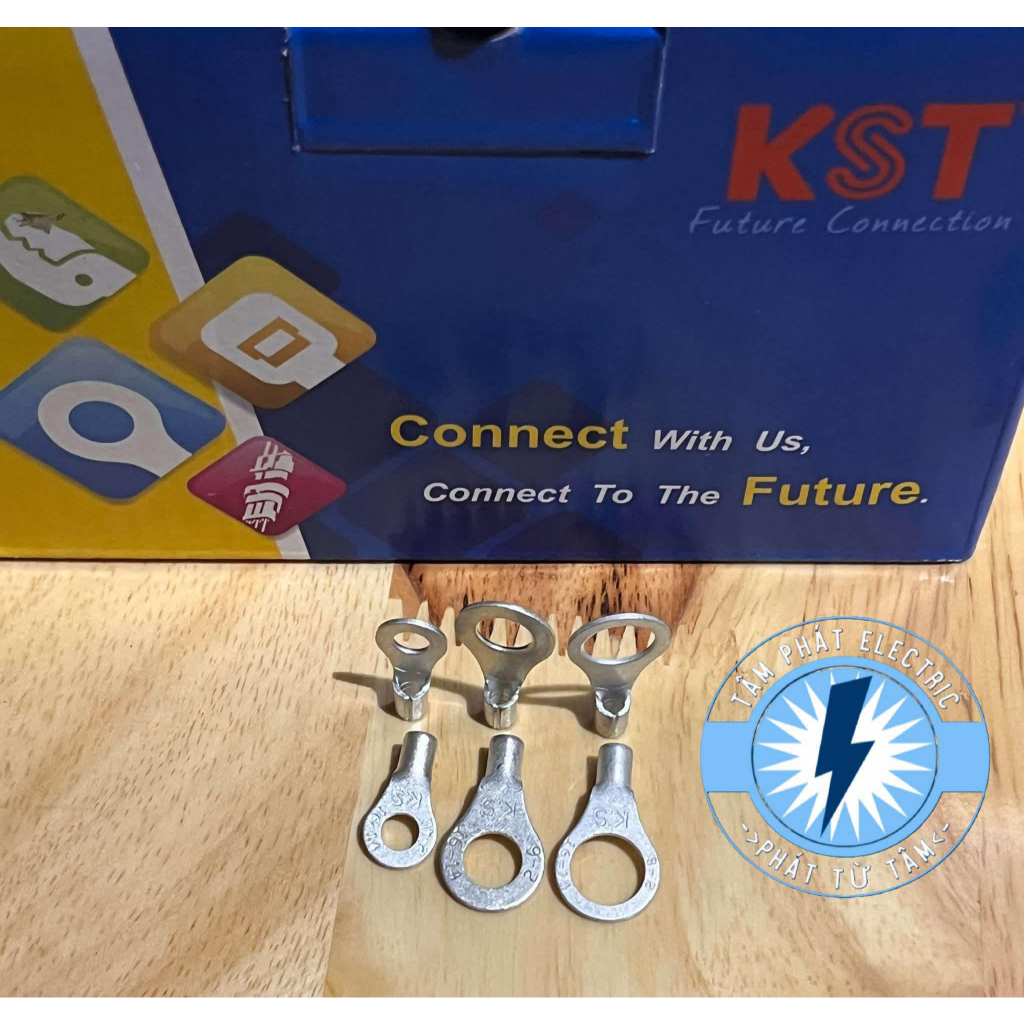 หัว Cos ทรงกลมเปลือย RNBL2-4 / RNB2-6 / RNB2-8 KST | หัวลวด 1.5–2.5มม2 | คอสเซ่ไฟฟ้าสําหรับการเชื่อม