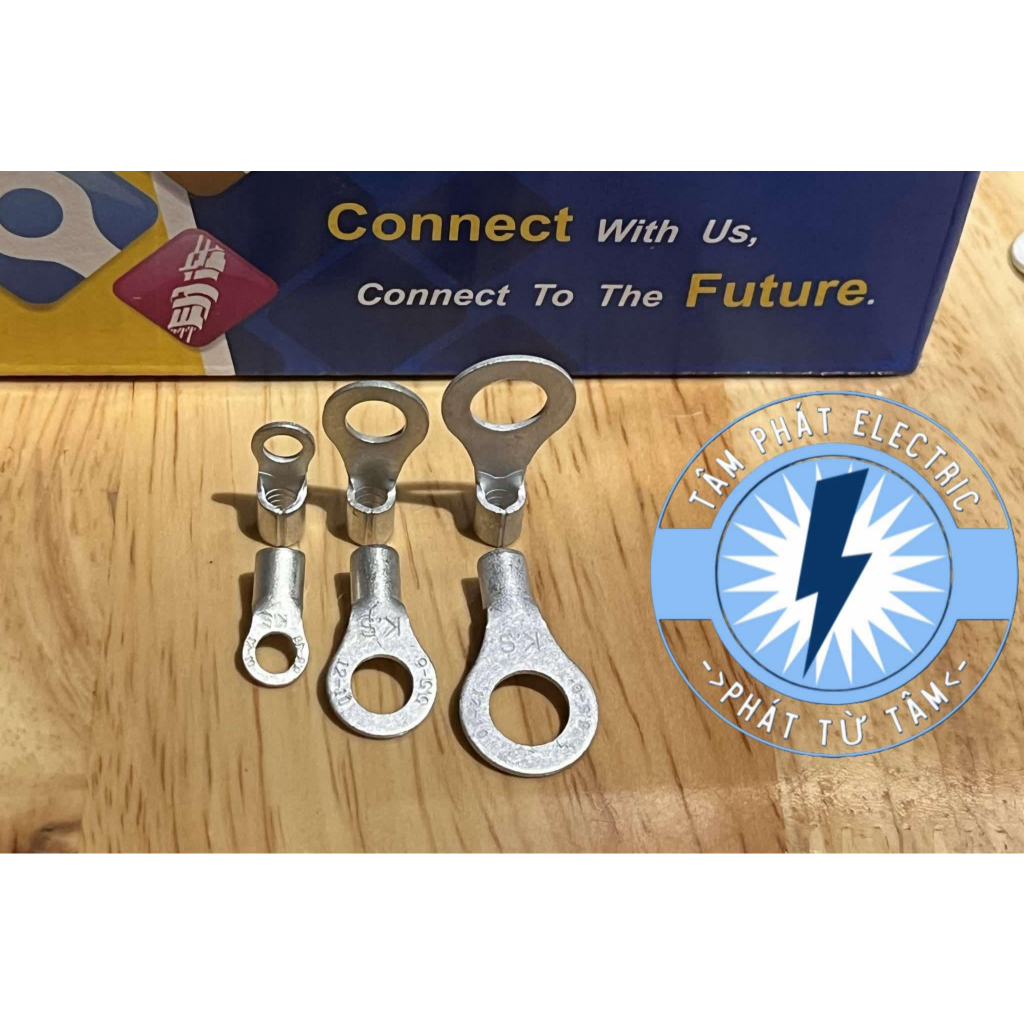 หัวคอสกลมเปลือย RNBS5-4 / RNB5-6 / RNB5-8 KST | หัวลวด 4–6มม2 | คอสเซ่ ต่อตู้ไฟ