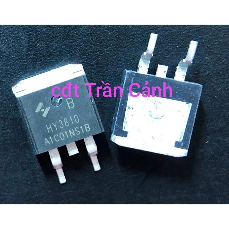 MOSFET Paste HY3810 TO-263 180A 100V N Channel คุณภาพดีถอดสินค้า, HY3810 SMD