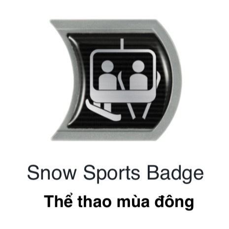 โลโก้ Subaru Snow sports - สติ๊กเกอร์ Subaru