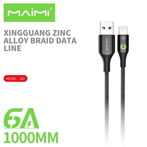 สายชาร์จ Maimi X62 - 6A
