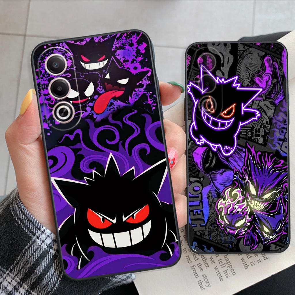 Oppo A3X 5G / A80 5G Mini Anime Pokemon Gengar Graffiti Case Hot trend