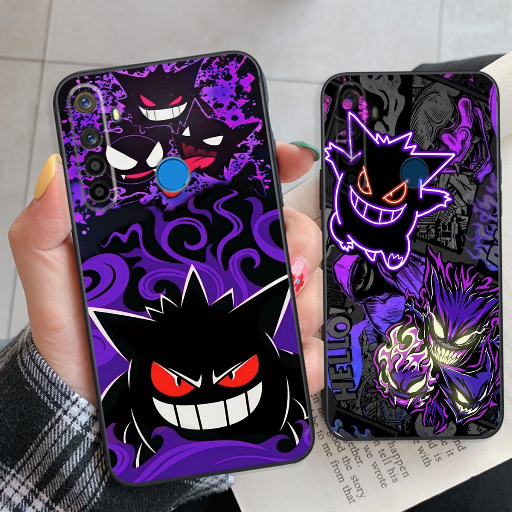 Realme C3 / 5 / REALME 5I / Realme Q / REALME 5 Pro / REALME C3 Mini Anime Pokemon Gengar Graffiti C
