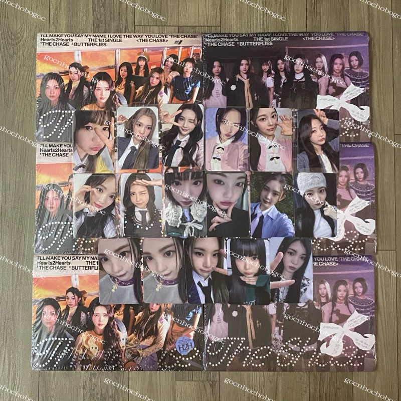 การ์ดรูปถ่ายเปล่าของแท้ H2H Hearts2Hearts Jiwoo Ian Stella Yeon Ana Yuha Carmen Juun