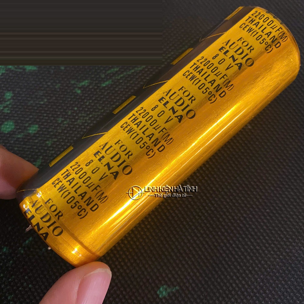 ELNA ตัวเก็บประจุเสียง 22000uf 80V 22000UF /80V ตัวเก็บประจุเสียง LKTT-KA5