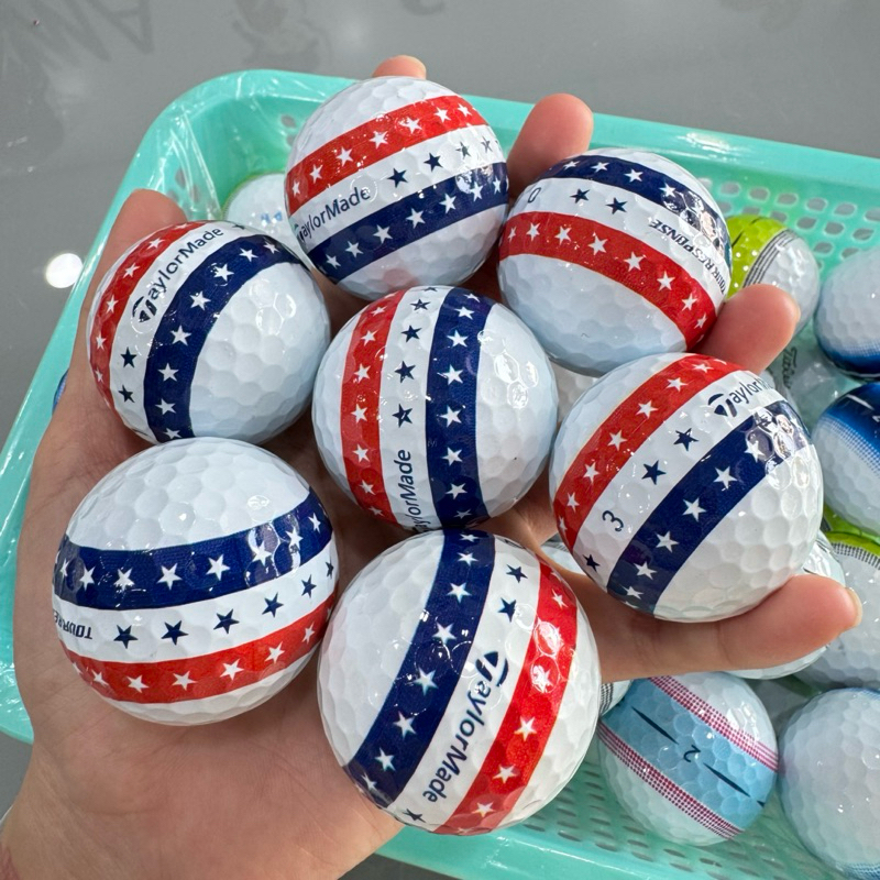 (10 ลูก) ลูกกอล์ฟ taylormade tour reliponse ใหม่ 99%