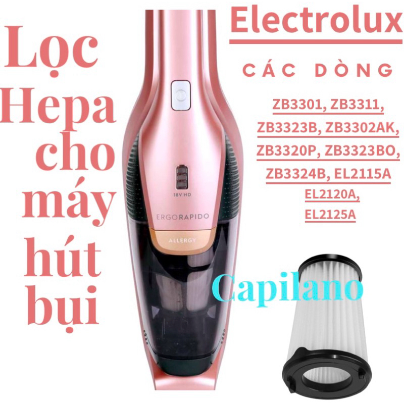 เปลี่ยนไส้กรอง Hepa สําหรับเครื่องดูดฝุ่น ELECTROLUX series: ZB3301, ZB3311, ZB3323B, ZB3302AK, ZB33