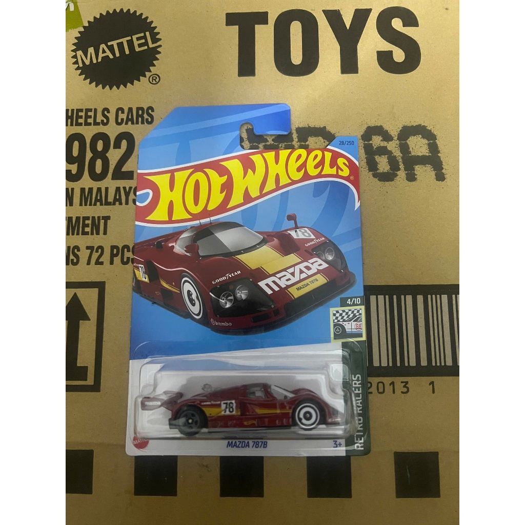 LeHuong Diecast - Hot Wheels Mazda 787B (สีแดง)