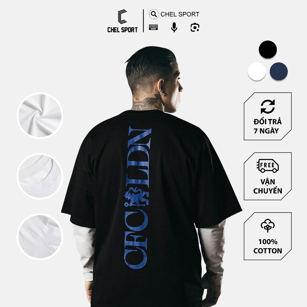 เสื้อยืด Chelsea LDN ผ้าคอตตอนพรีเมี่ยม 100%