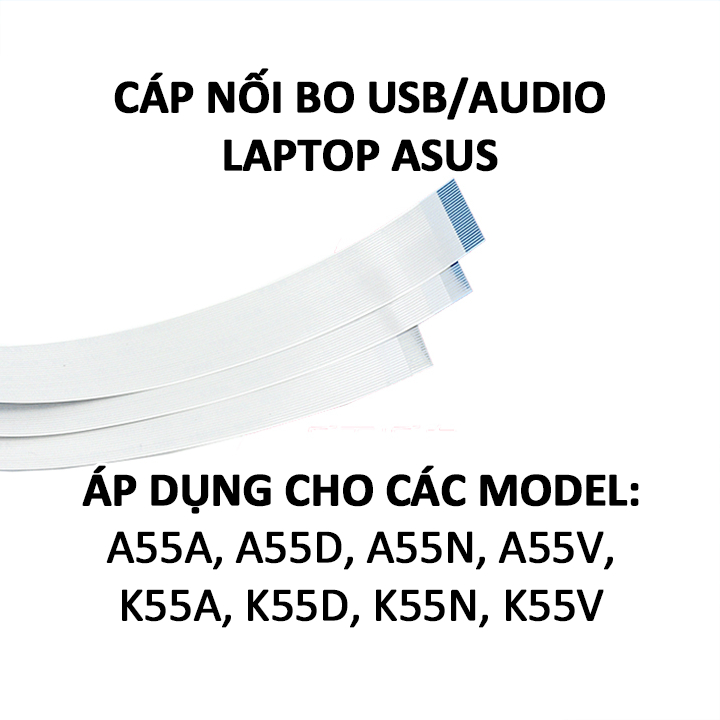 พอร์ต USB และพอร์ตหูฟังวงจรสายสําหรับ Asus K55A K55D K55N K55V A55A A55D A55N A55V แล็ปท็อป - TECHST