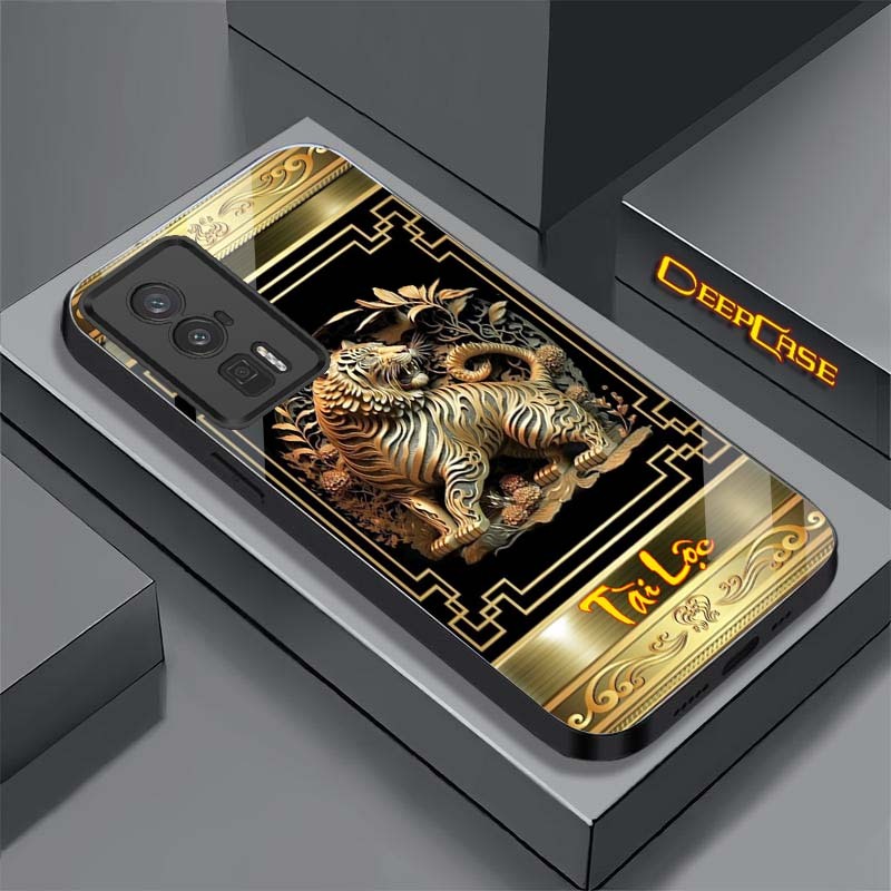 XIAOMI REDMI K60, K60E, K60 PRO Case ออกแบบกับชุดสัตว์ 12 ราศีแห่งโชคลาภ