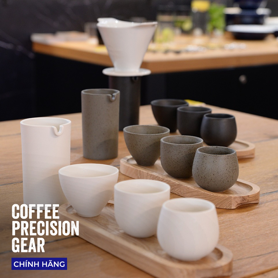 Brewers Premium Ceramic Cup, Ceramic Coffee Cup - Floral Tasting Cup 150ml - Loveramics