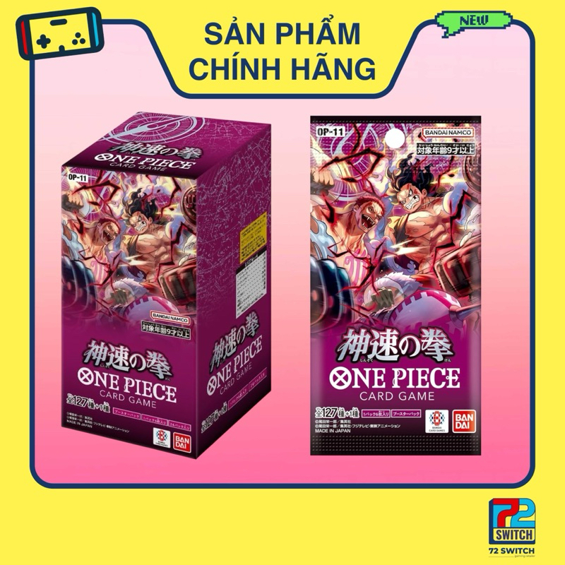 แพ็คการ์ด One Piece OP-11 [ของแท้]