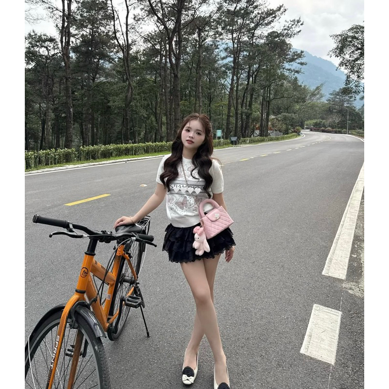 Bunny.store•( Available ) กระโปรง Qc Miu Miu Miu Miu