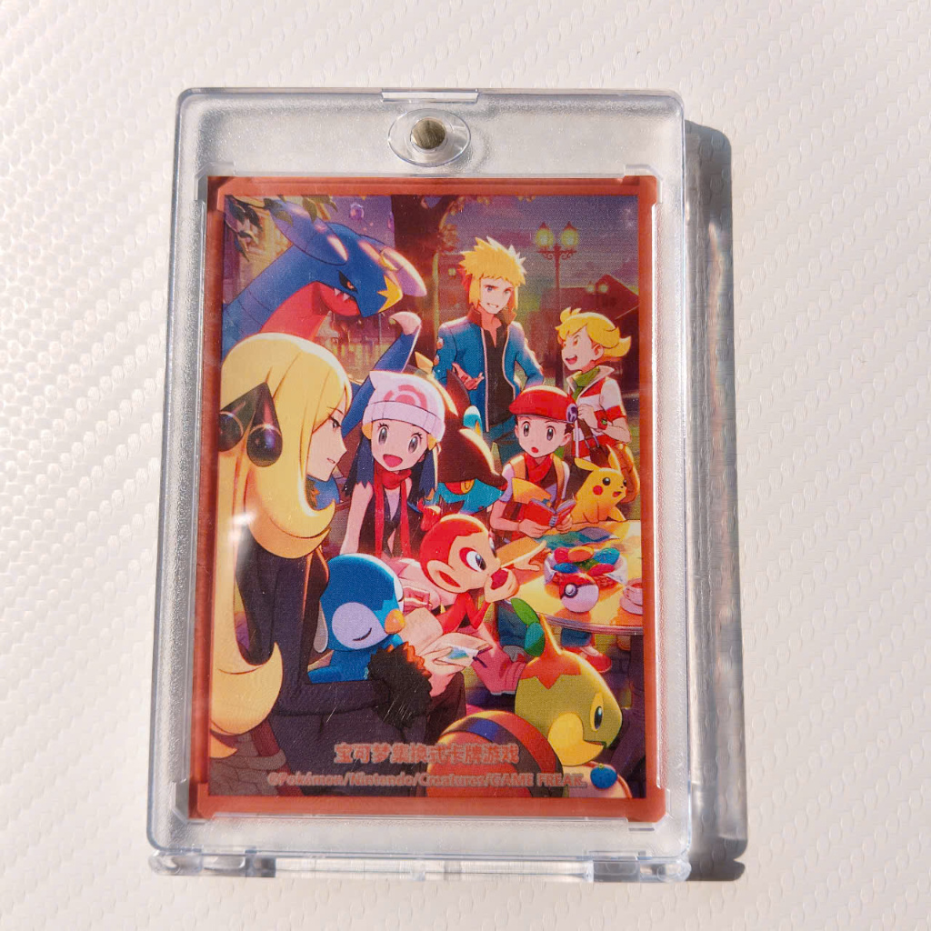 Combo ปกการ์ด 8 ใบ 65x90 มม.เทรนเนอร์ Adaman Full Art holo gold orange Pokemon การ์ดป้องกัน One Piec