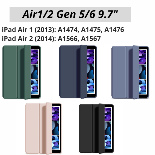 เคส Ipad เคสหนังสําหรับ Ipad Air1 Air2 Gen 5 Gen 6 9.7 นิ้ว