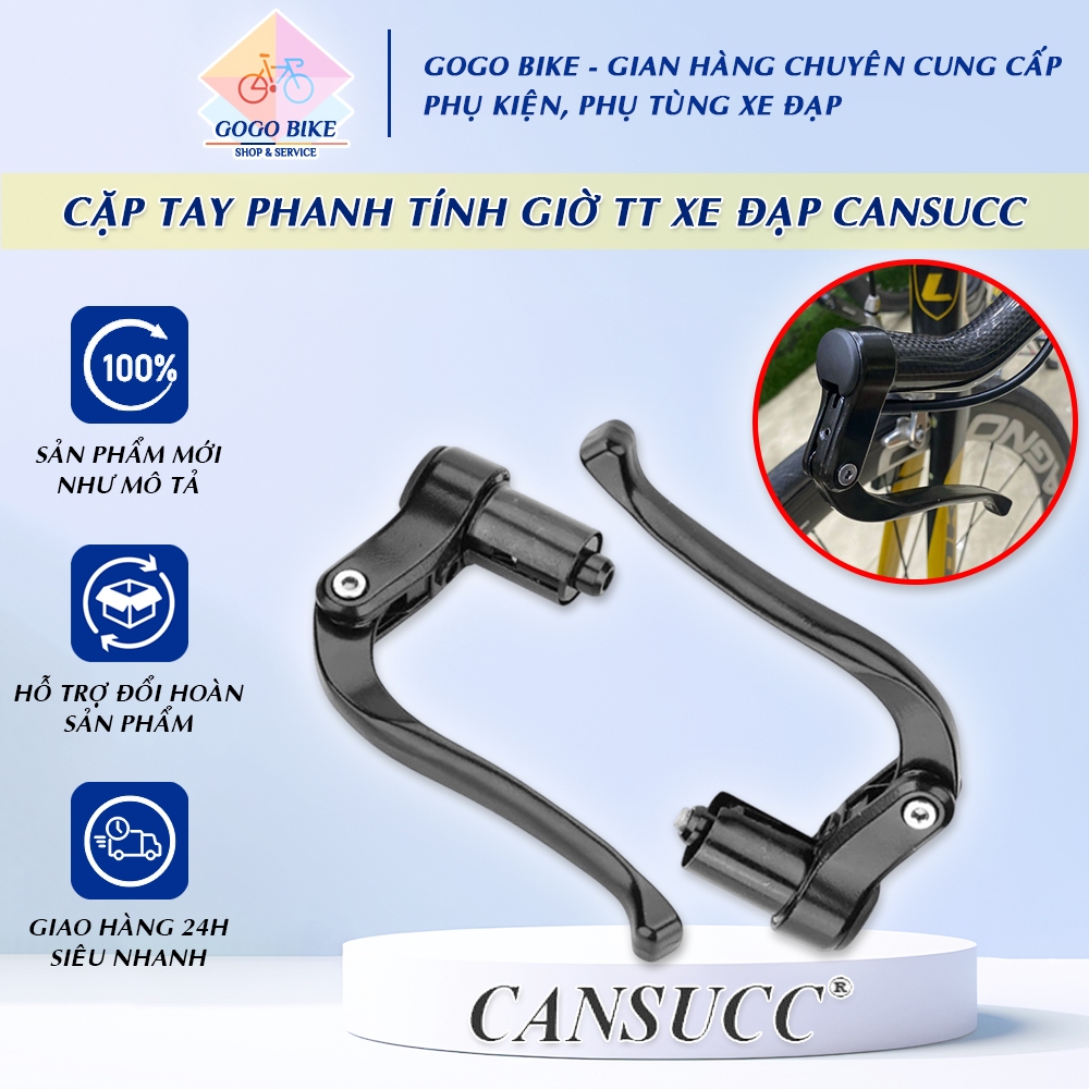 [GoGo Bike] มือเบรคบอกเวลา TT คู่ (มือเบรคถอยหลัง) สําหรับจักรยาน CANSUCC