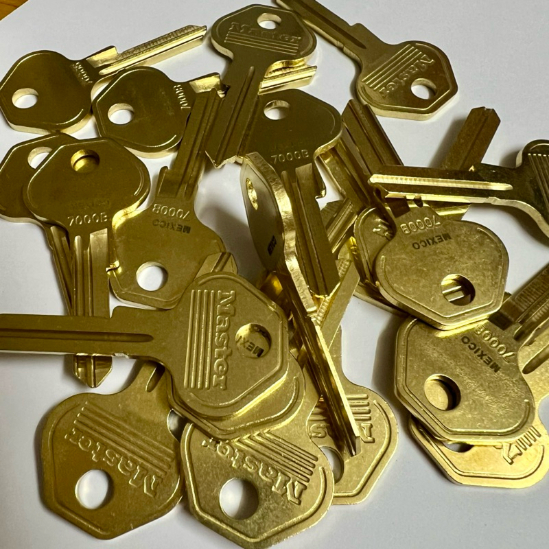 [Ho Chi Minh Express] กุญแจ Master Lock ของแท้ 7000B เปล่าสําหรับซีรีส์กุญแจ Proseries - MSOFT