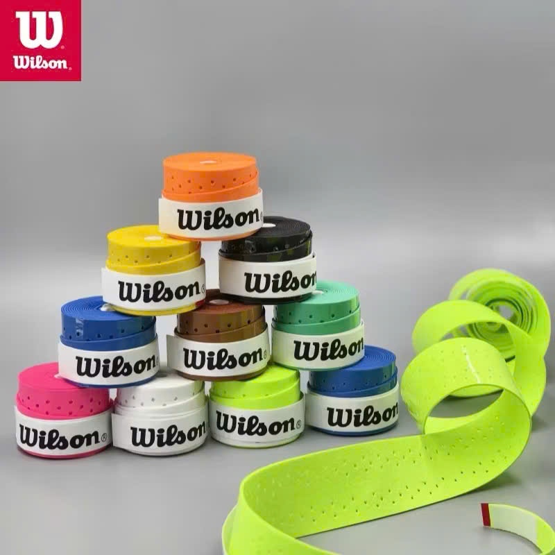 WILSON PROFILE OVERGRIP ด้ามจับแร็กเก็ต Pickleball มีรูเหงื่อดูดซับได้ดีเยี่ยม