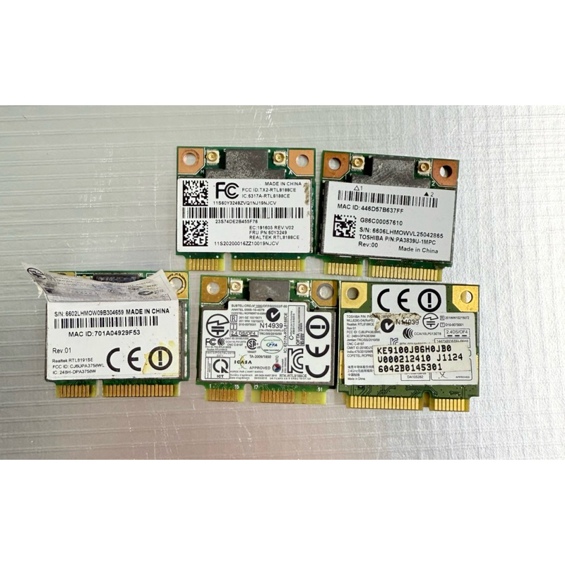 Realtek RTL8188CE 8188CE C8191SE การ์ด Wifi สําหรับ Thinkpad L510 L410, Toshiba L675, L740, G4 G6 G7