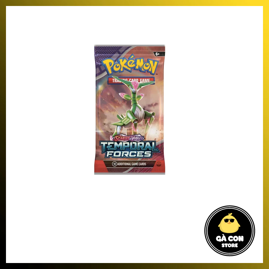 [ แพ็คแยก ] การ์ดเกมโปเกมอนเทรดดิ้ง SV5 Temporal Forces