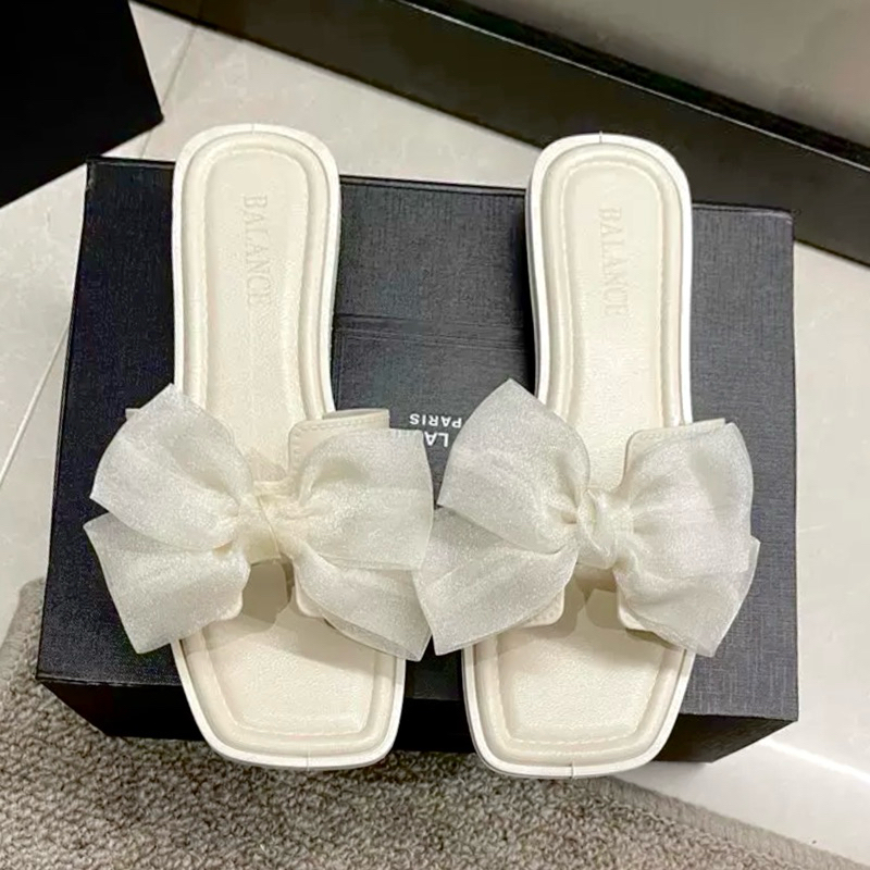 XIXITIAO รองเท้าแตะชายหาด Super Lady Bow
