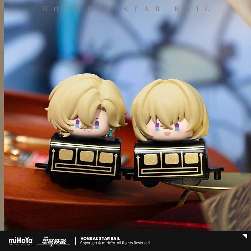 (ของแท้) Hsr Train Model vol 2 - ฟิกเกอร์ Honkai Star Rail Aventurine Ratio Argentii
