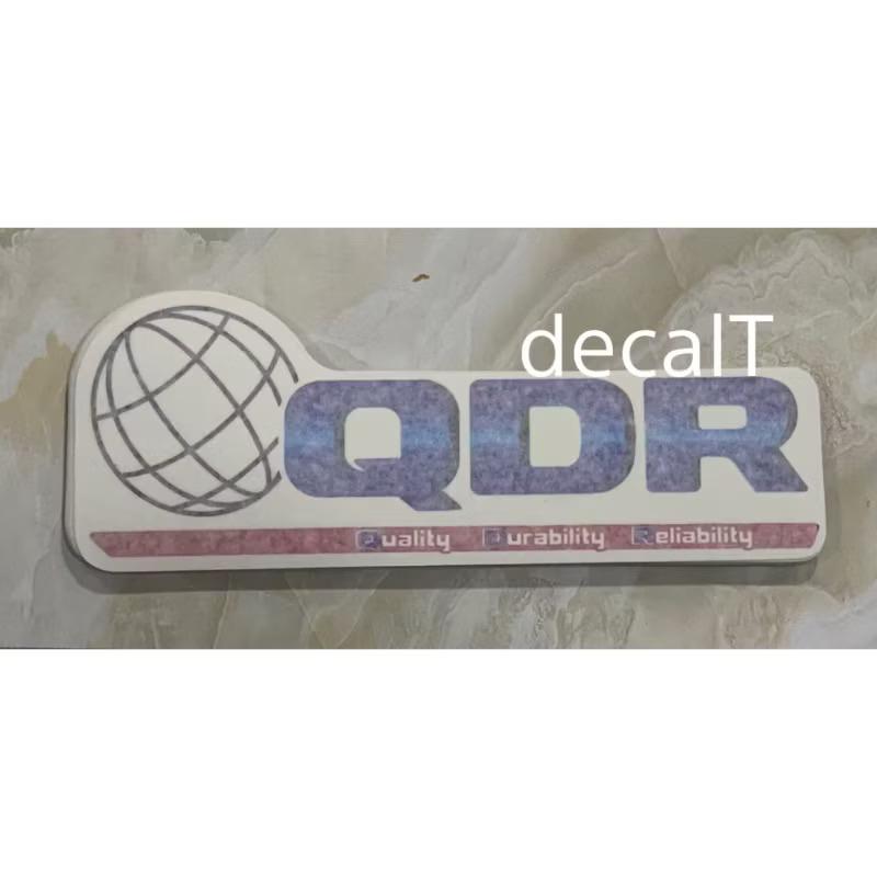 QDR สติ๊กเกอร์ตัวอักษรสําหรับรถบรรทุก Hino สติ๊กเกอร์ QDR สําหรับรถบรรทุก Hino QDR สติ๊กเกอร์หัวรถบร