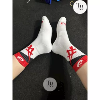 Asic ถุงเท้ากีฬาสําหรับบุรุษและสตรีกลางตัดกลางถุงเท้ากีฬาแบดมินตันเทนนิสวิ่งเสื้อถักคุณภาพสูงหนาพร้อมเบาะรองนั่งโต๊ะ