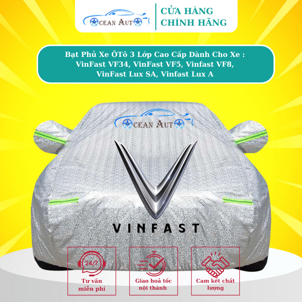 VinFast Limo Green, VinFast VF8, VF7,VF6, VF5, VF3, VF34, VinFast Lux SA, Lux A
