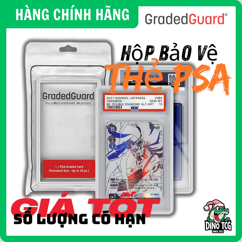 [ของแท้] กล่องป้องกันการ์ด pokemon/Onepiece/yugioh PSA - Gradedguard