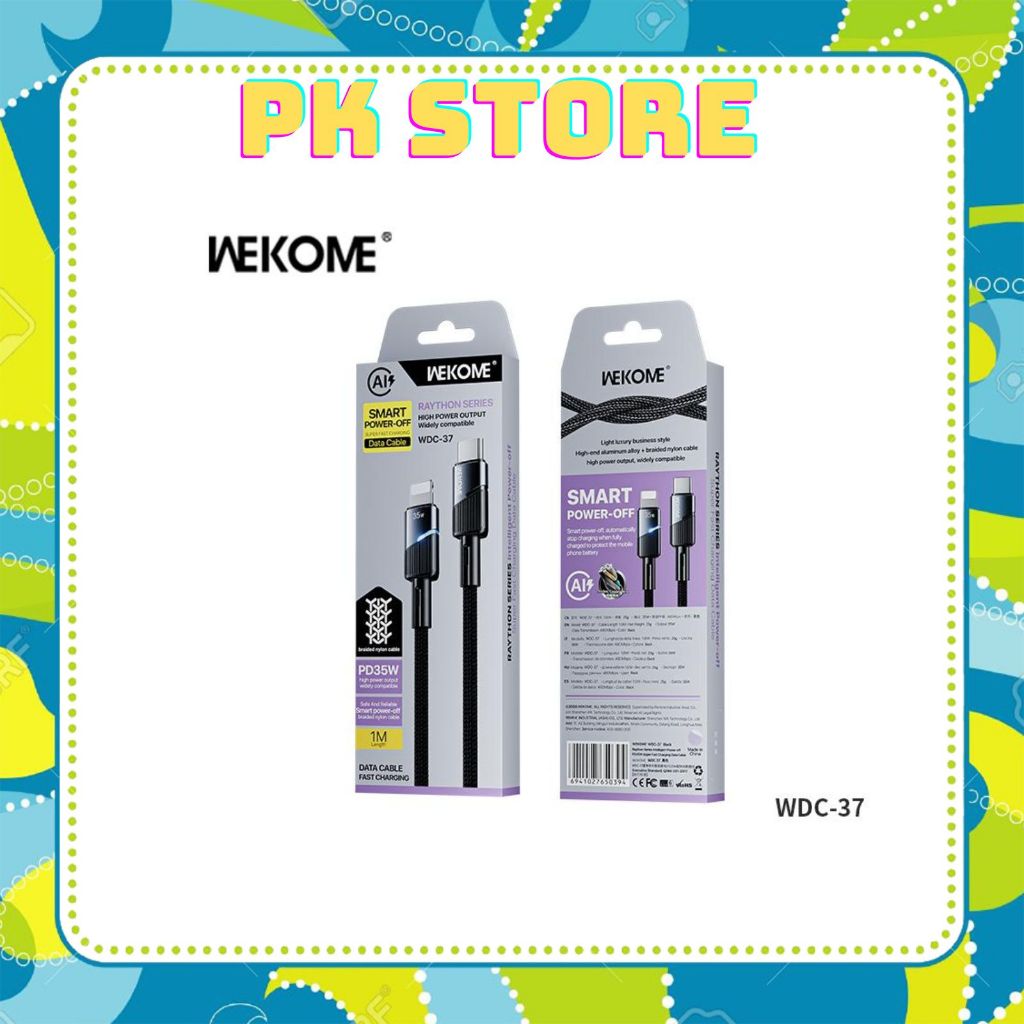 Wekome WDC-37 35w Type-C to iP สายชาร์จเร็ว