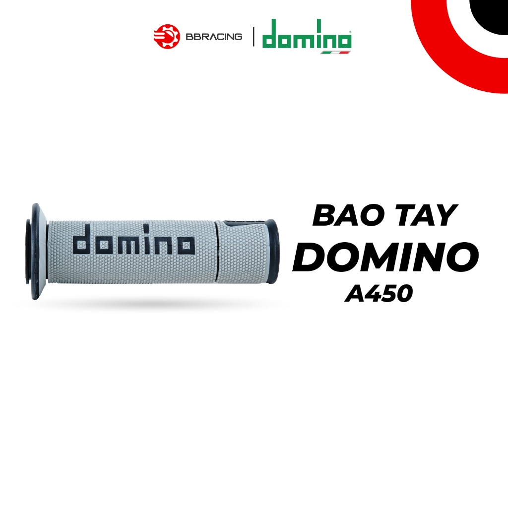 ถุงมือ Domino A450 - สีเทา/ดํา