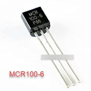 กระเป๋า 50 ใบ COMPONENTS MCR100-6 TRIAC SCR TO-92 0.8A 400V -DE2