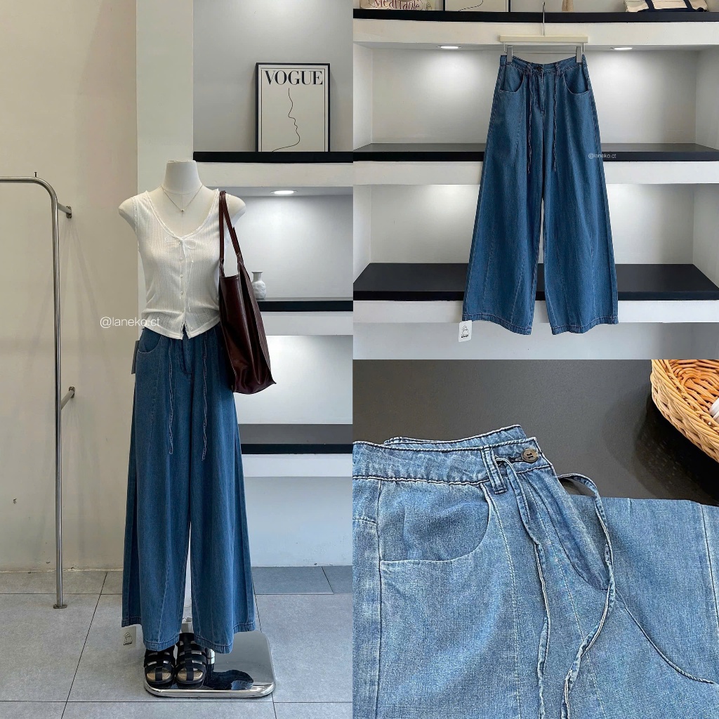 WG.WE W3270 กางเกงเดนิม Laneko