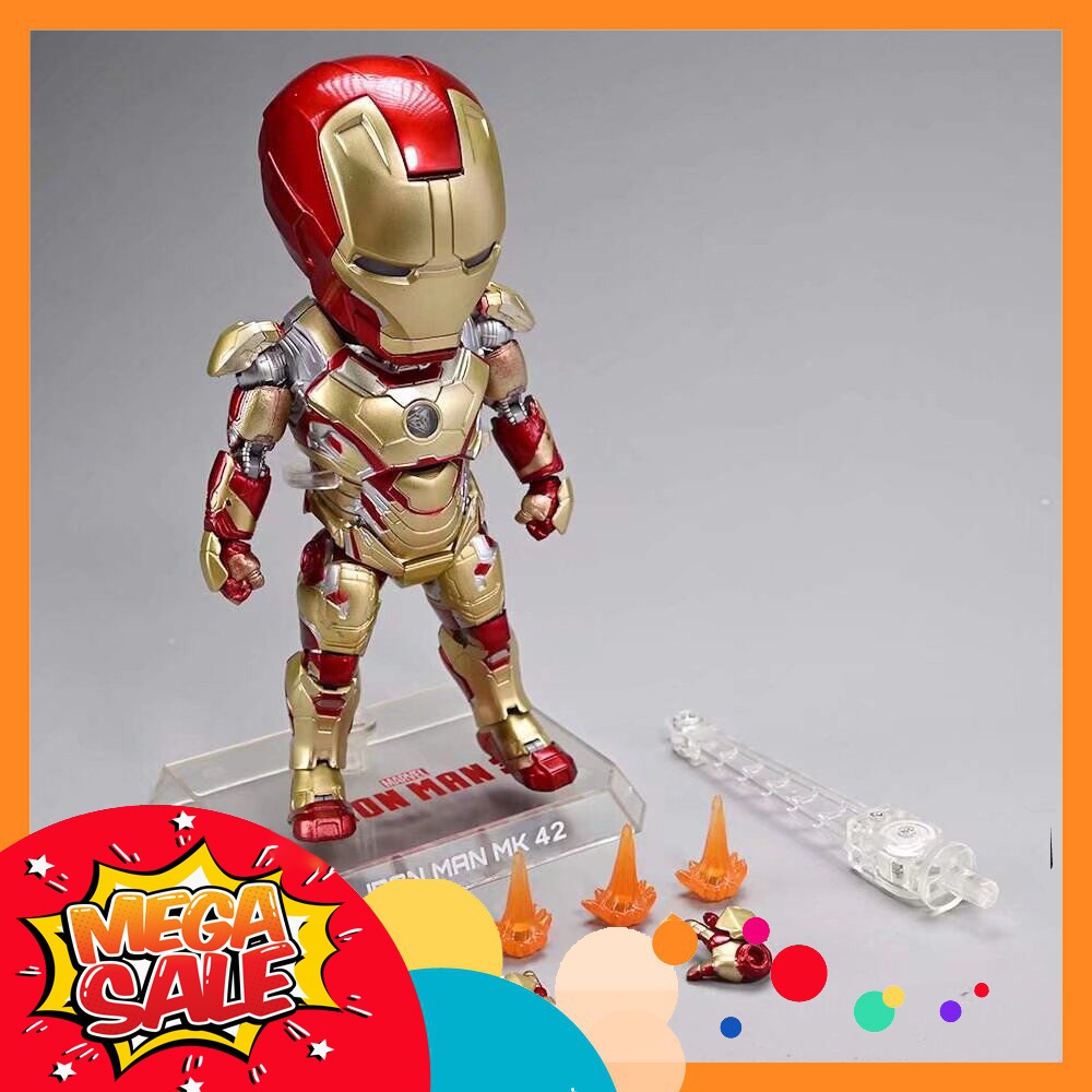 Mark 42 Iron Man MK42 Egg Attack Model Full Accessories Full Box