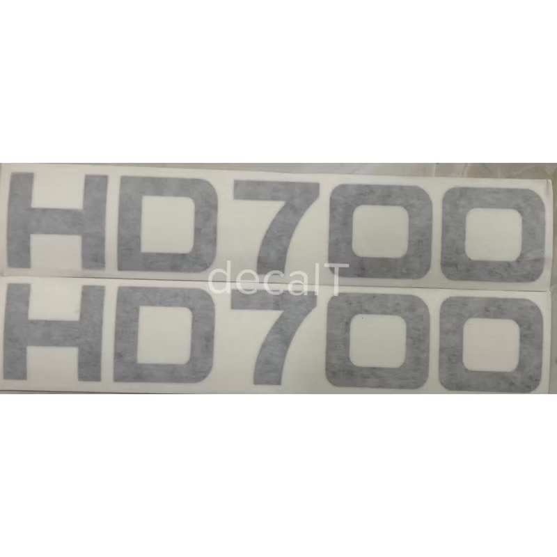 ตราประทับตัวอักษร HD700, HD800 สําหรับรถบรรทุก HD700, HD800 สติ๊กเกอร์ตัวอักษรสําหรับรถบรรทุก Hyunda