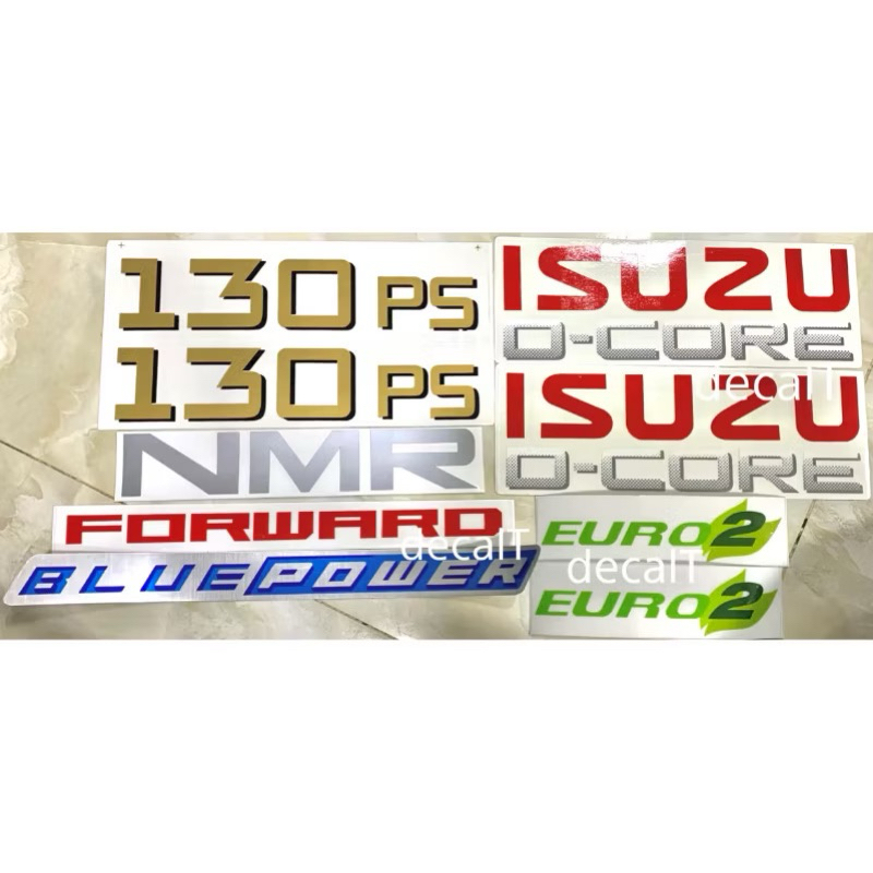 NMR 130PS สติ๊กเกอร์ติดรถบรรทุก Isuzu NMR 130 PS สติ๊กเกอร์ติดรถบรรทุก Isuzu