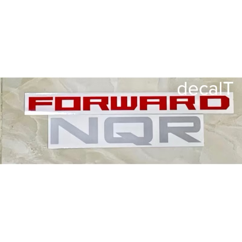 สติ๊กเกอร์ Forward NQR สําหรับรถบรรทุก Isuzu สติ๊กเกอร์ Forward NQR สติ๊กเกอร์ติดรถบรรทุก Isuzu