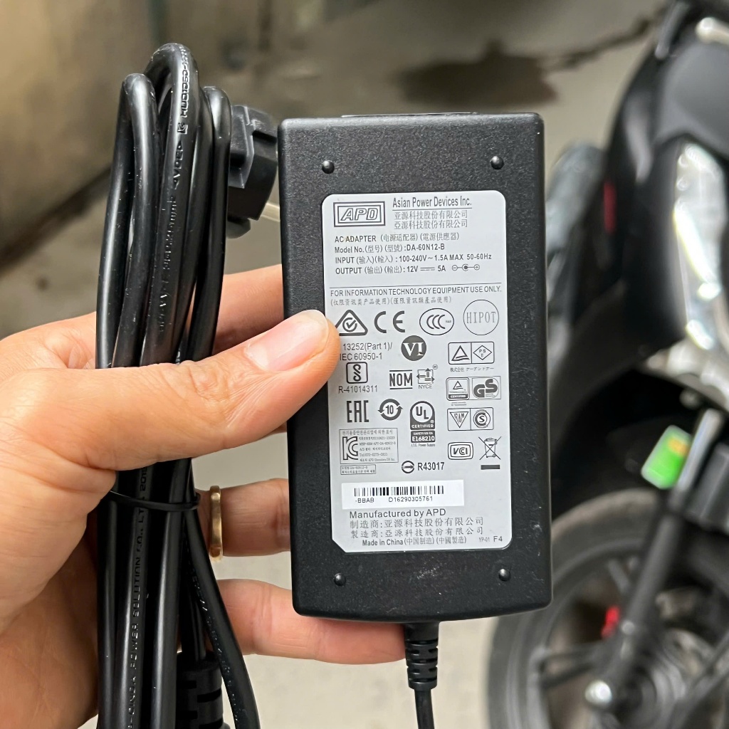 สายไฟจอภาพ MSI OPTIX MAG321CQR 12V 5A ของแท้