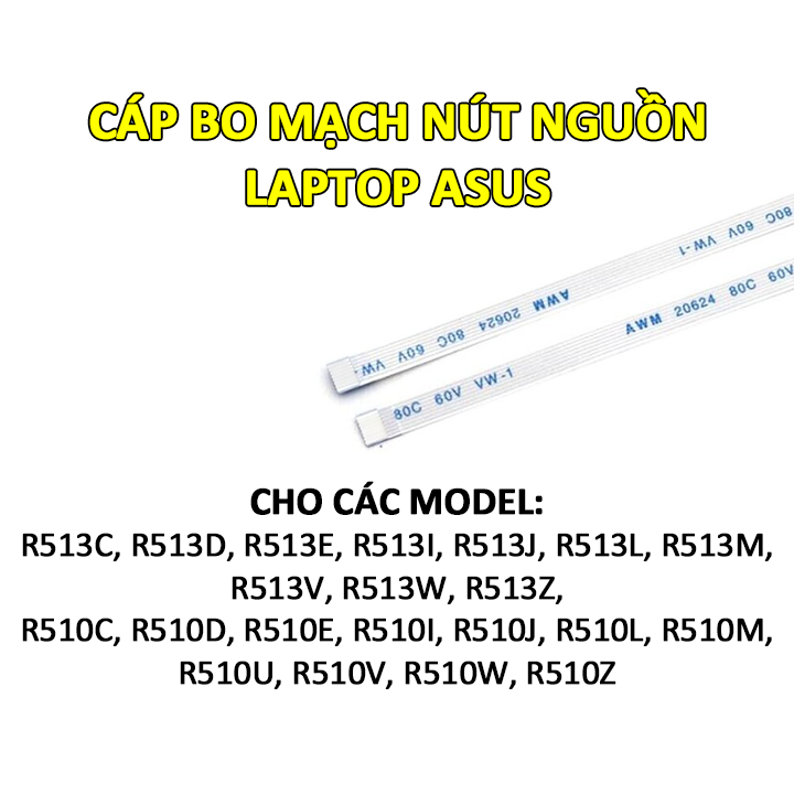 ASUS แล็ปท็อปเปิดสวิตช์วงจรสาย R510C R510L R510M R510U R510W R510Z R513V R513W R513Z R510 R513 - TEC