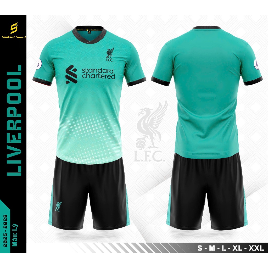 Liver*pool Louc Club Soccer Clothing - ชุดฟุตบอลสําหรับบุรุษและสตรีล่าสุด