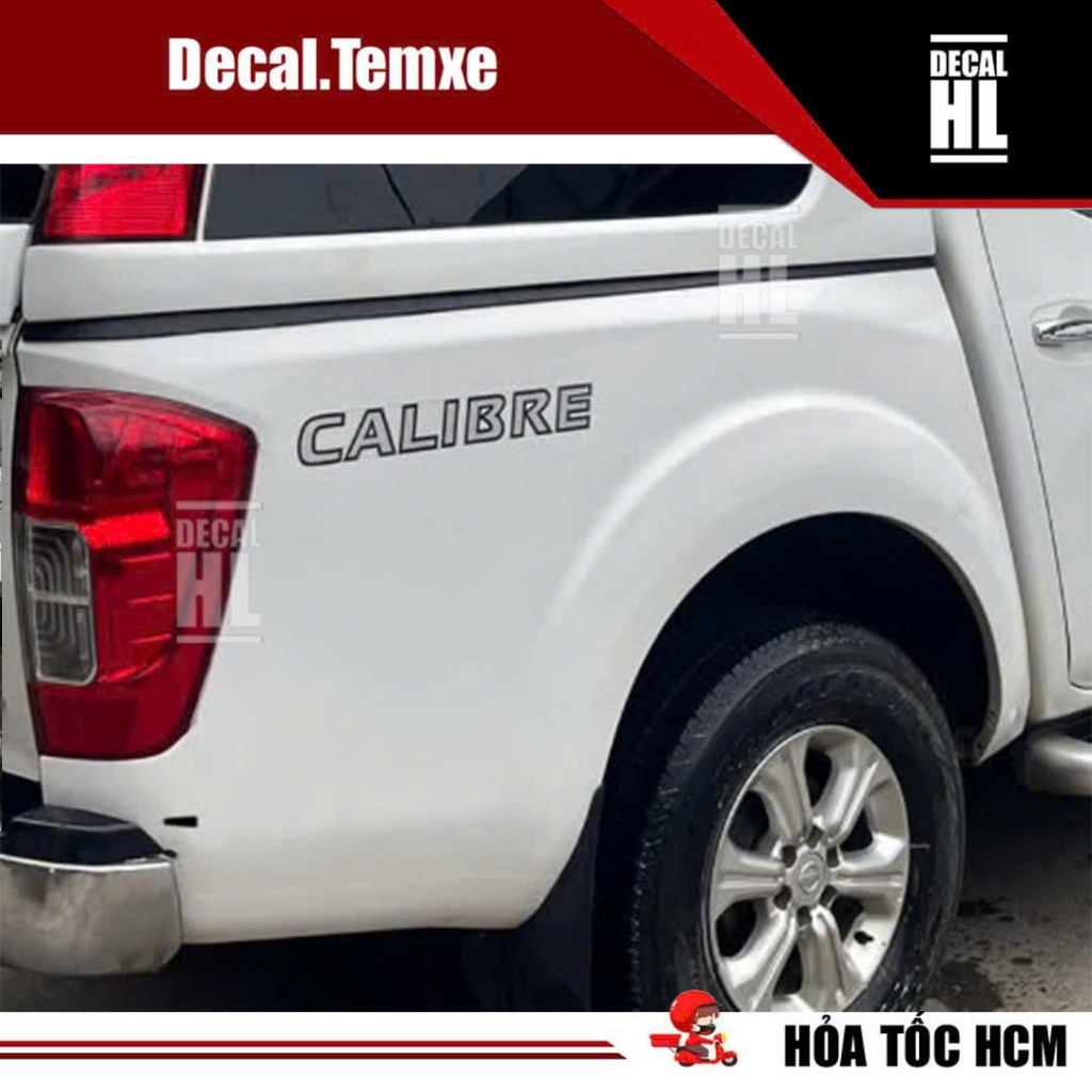 สติ๊กเกอร์ Calibre สําหรับรถยนต์ Navara สติ๊กเกอร์ Calibre สําหรับ Nissan Navara