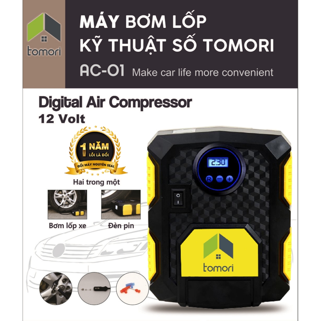 12V AC-01 TOMORI ปั๊มลม