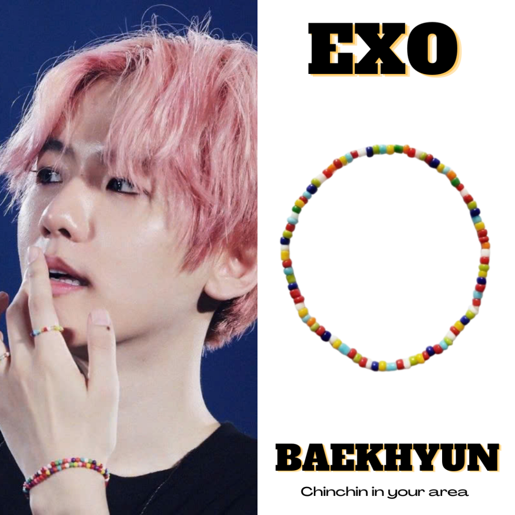 ราคาถูก Moment Baekhyun Bracelet & Chanyeol EXO