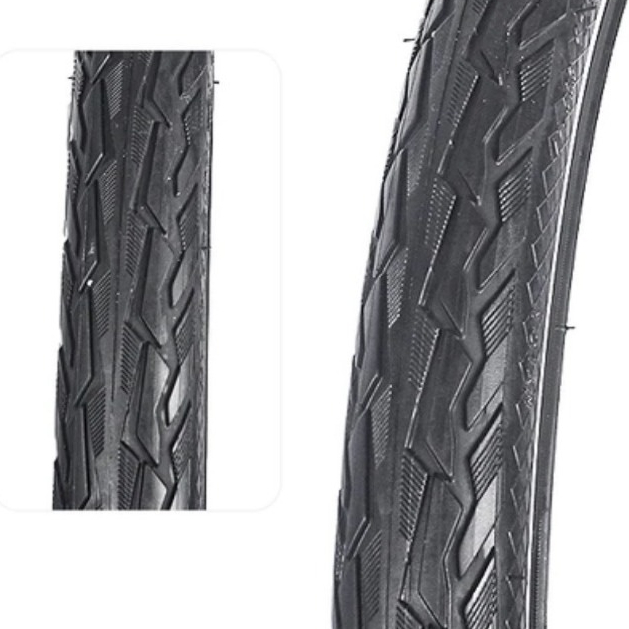 ยางจักรยาน 26x1.75 พร้อมขอบสะท้อนแสงคุณภาพสูง ยาง 26x1.75 ท่อยาง 26x1.75