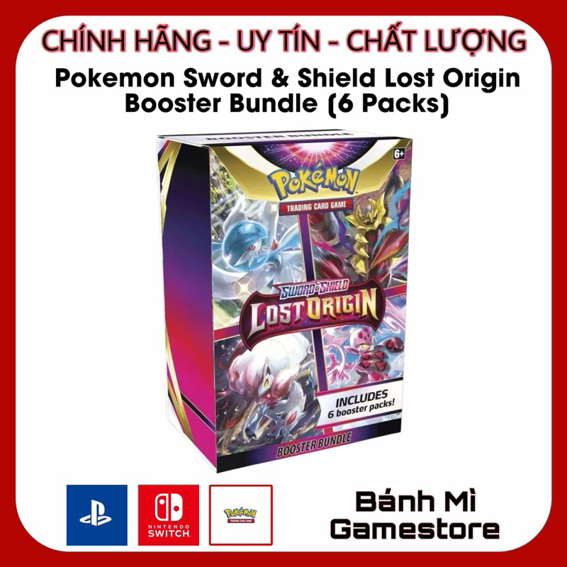 Pokemon TCG: Sword & Shield Lost Origin - Booster Bundle
